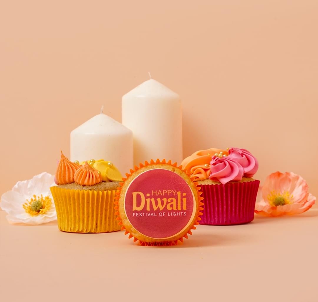 Diwali Cupcake Gift Box