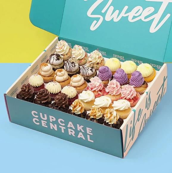 Assorted Mini Cupcake Gift Box