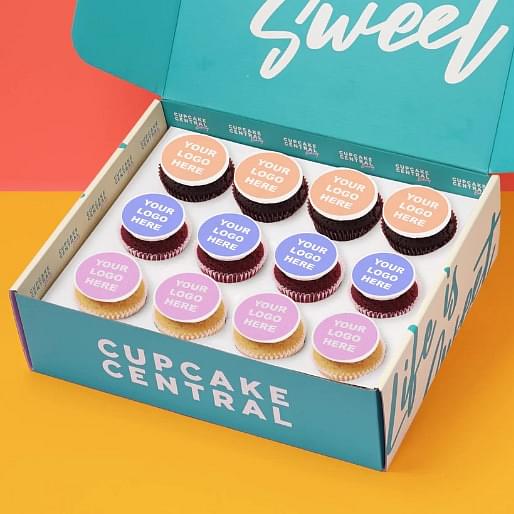 Cupcakes Logo Gift Box