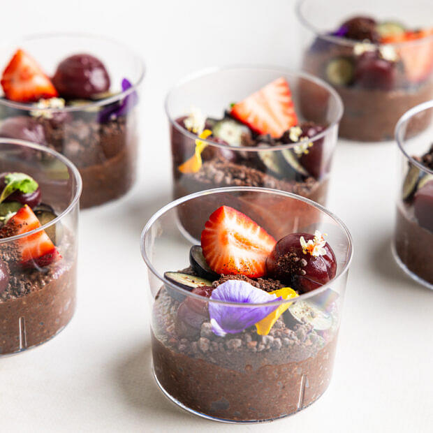 Black Forest Chia Pudding