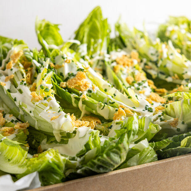 Cos Wedge Caesar Salad