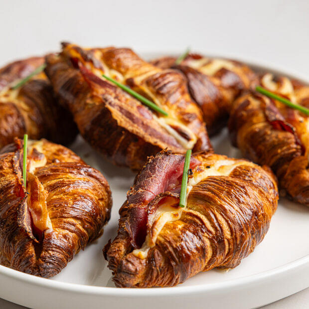 Iron Bark Smoked Ham & Cheese Croissant
