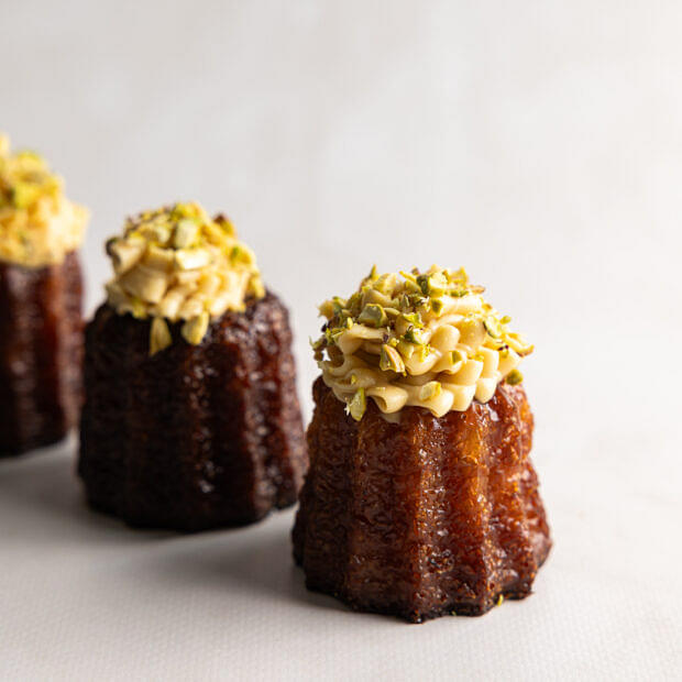 Vanilla Custard Filled Canelé