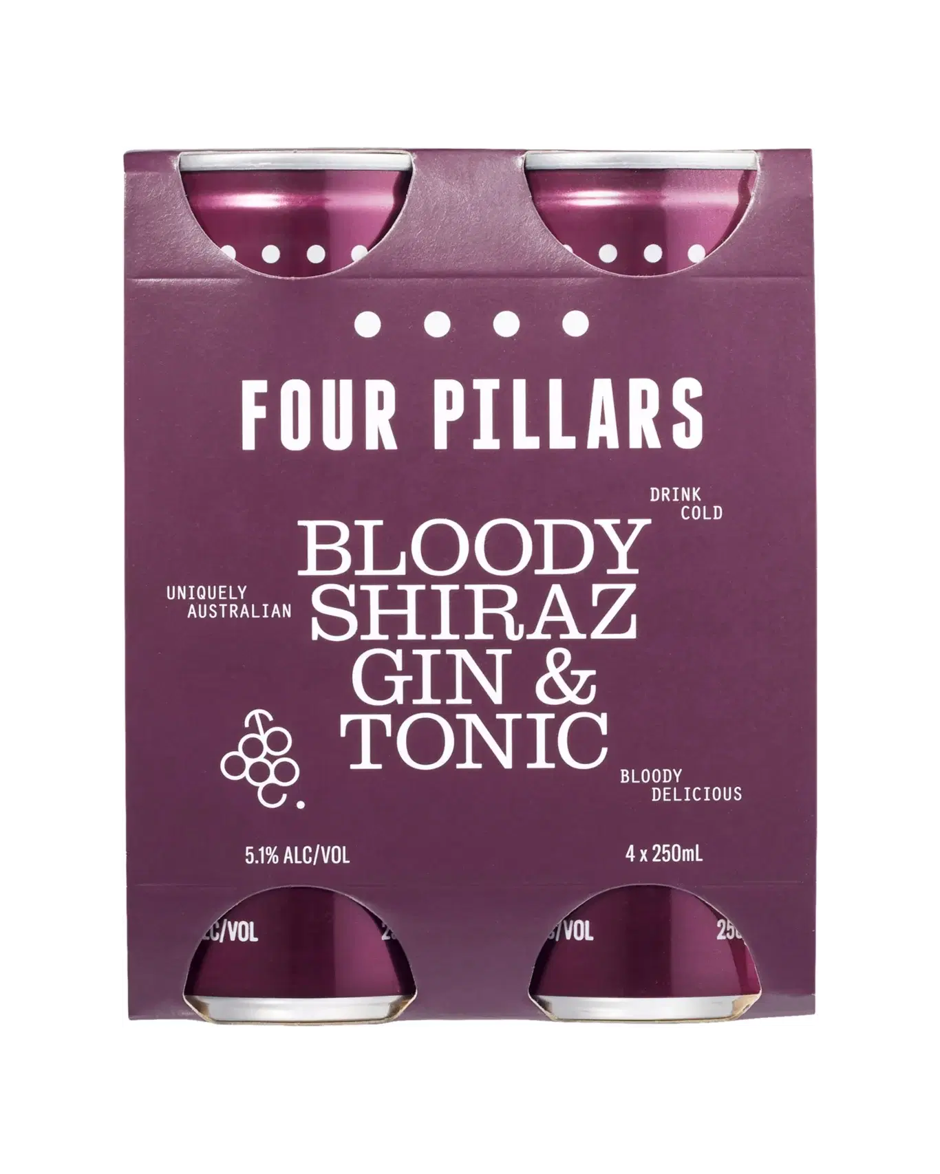 Four Pillars Bloody Shiraz Gin & Tonic