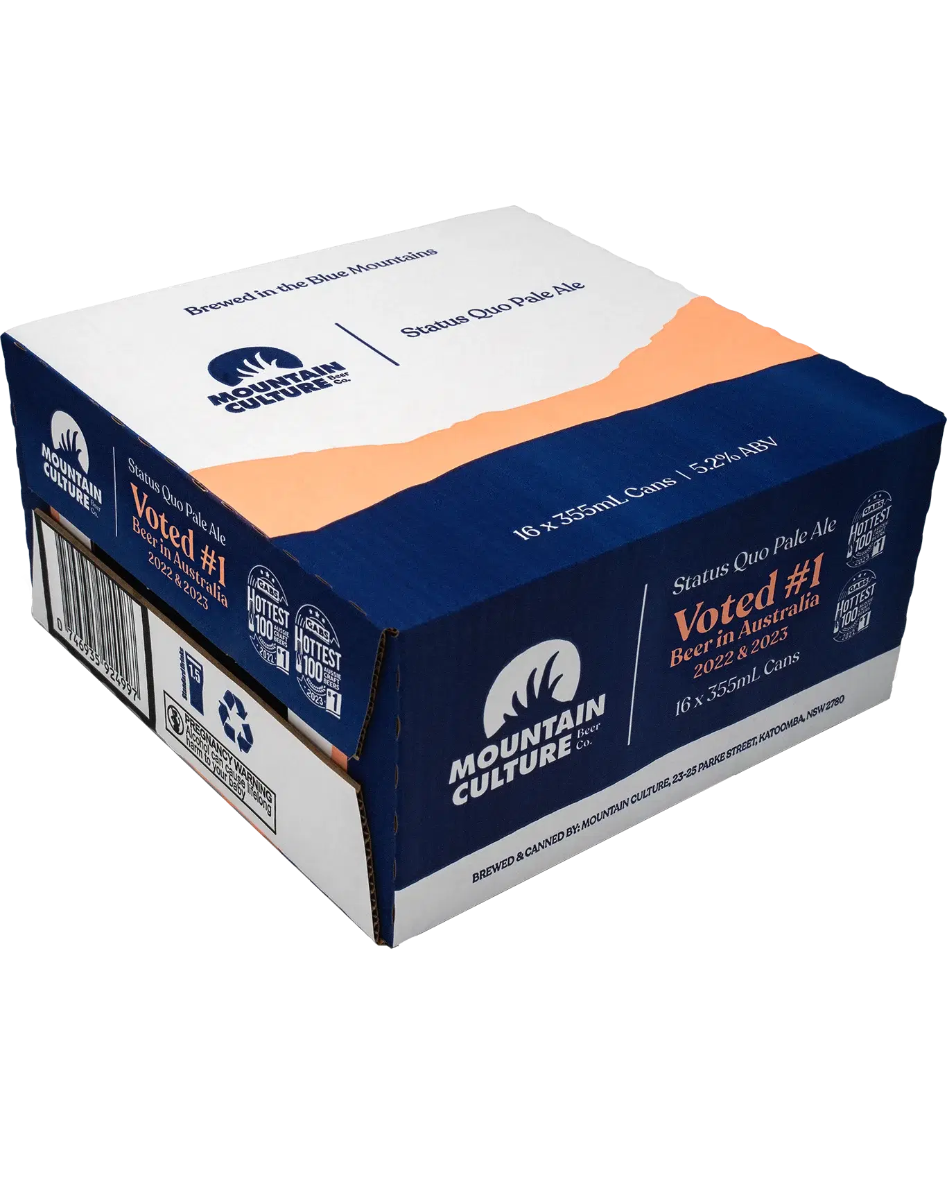 Mountain Culture Status Quo Pale Ale Cans