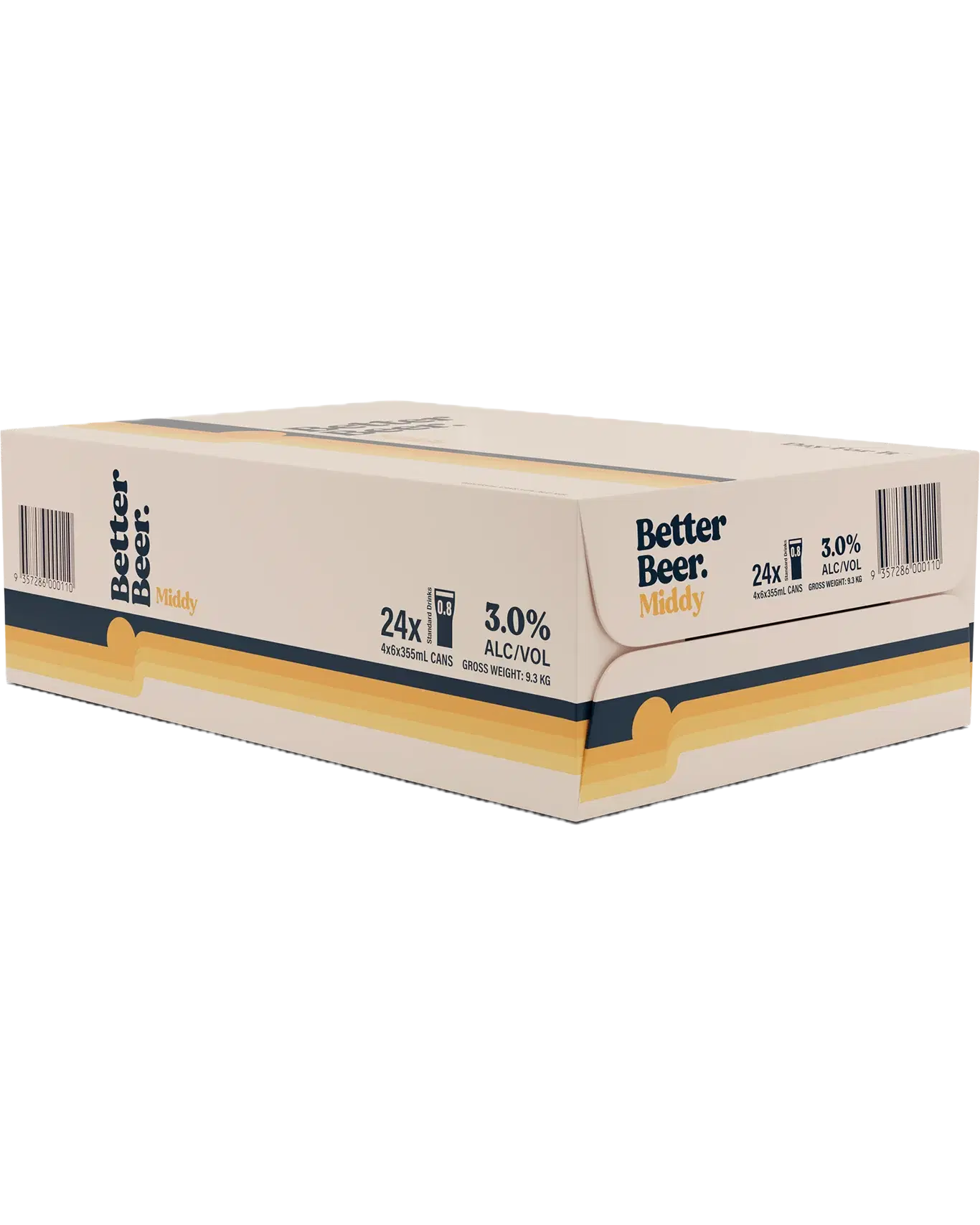 Better Beer Middy Lager 3.0% Can