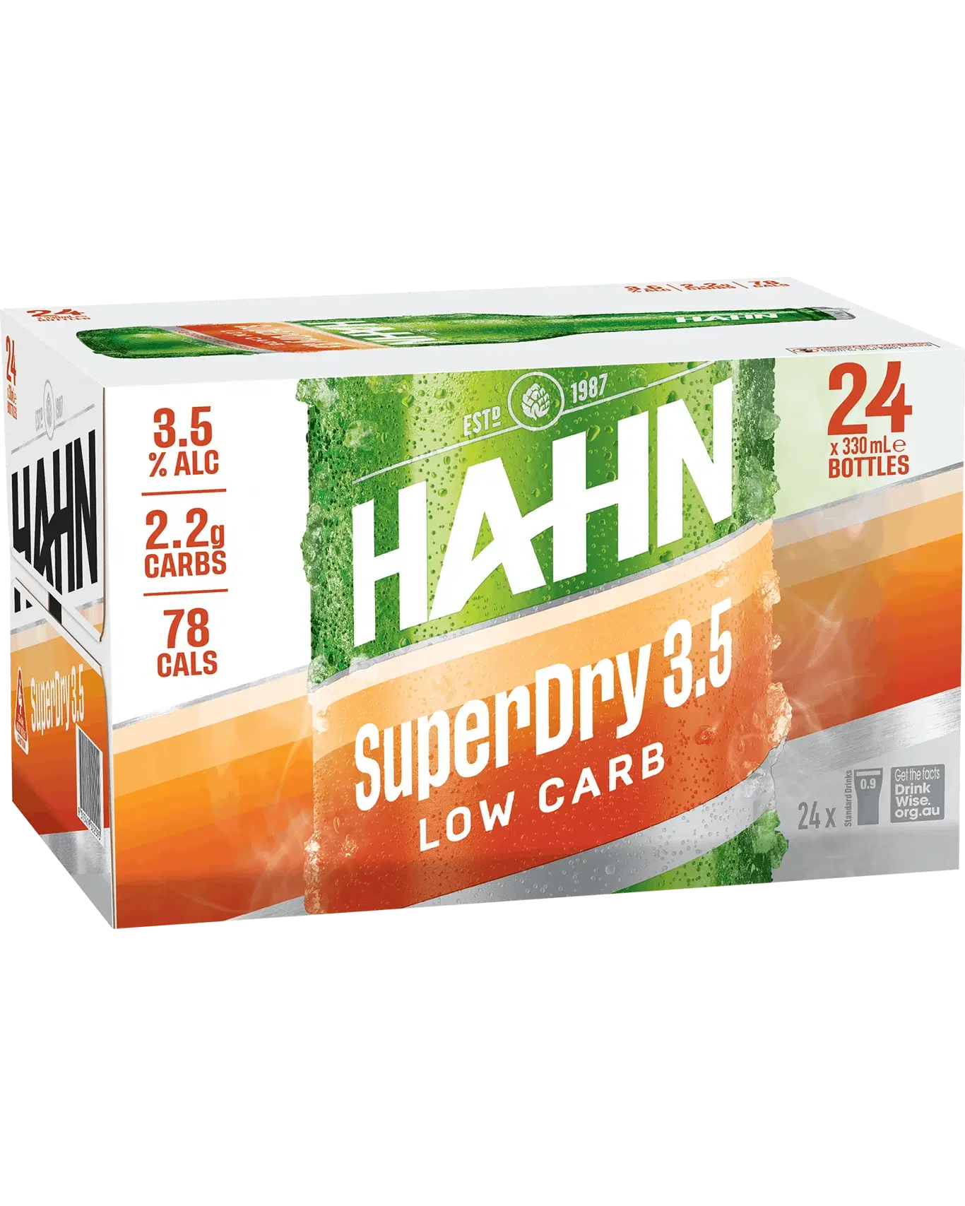 Hahn SuperDry Lager 3.5% Bottles