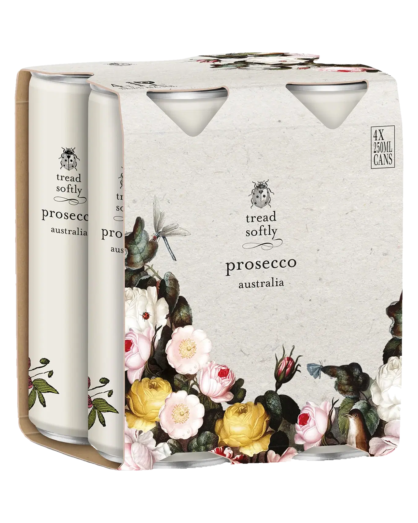 Tread Softly Prosecco Cans