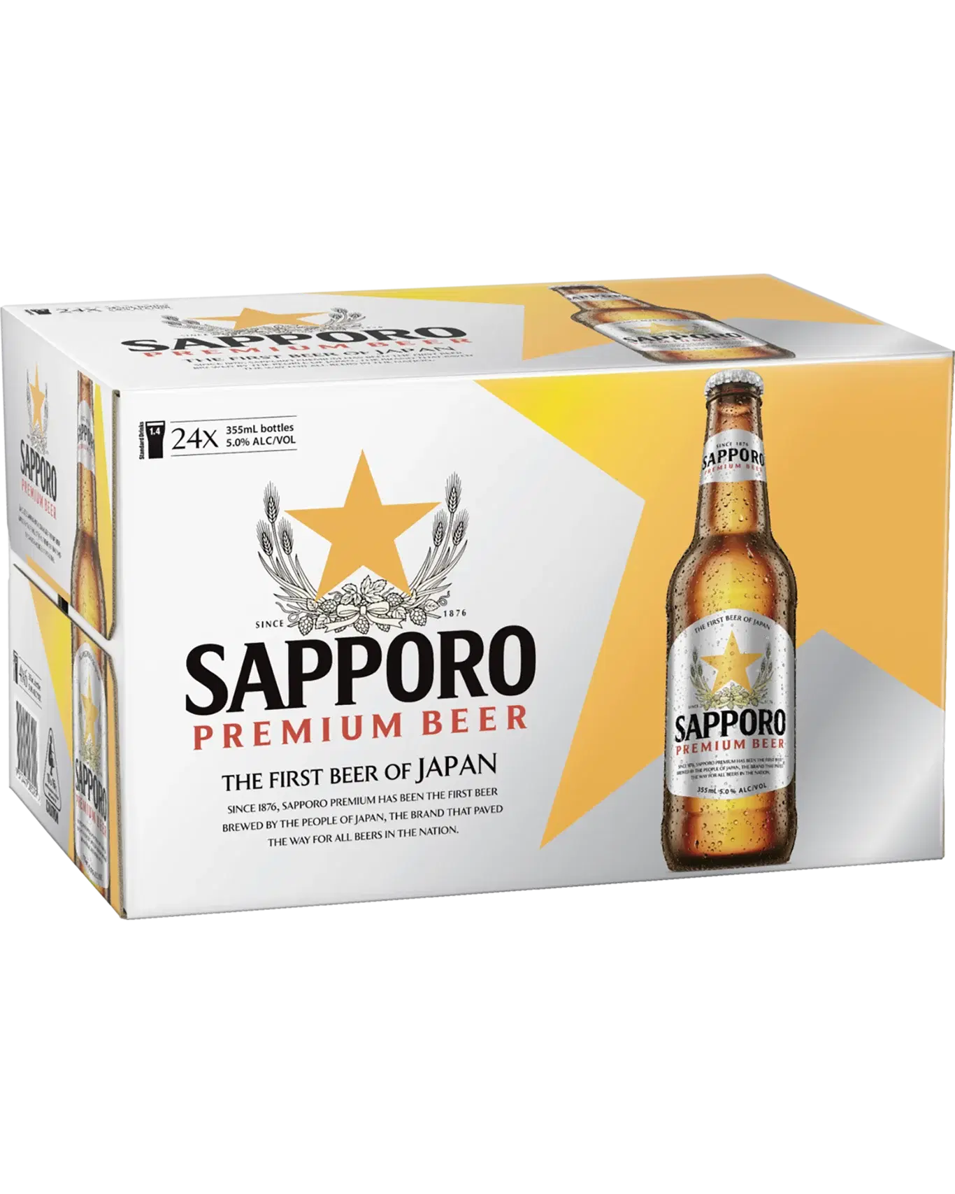 Sapporo Premium Lager Bottles