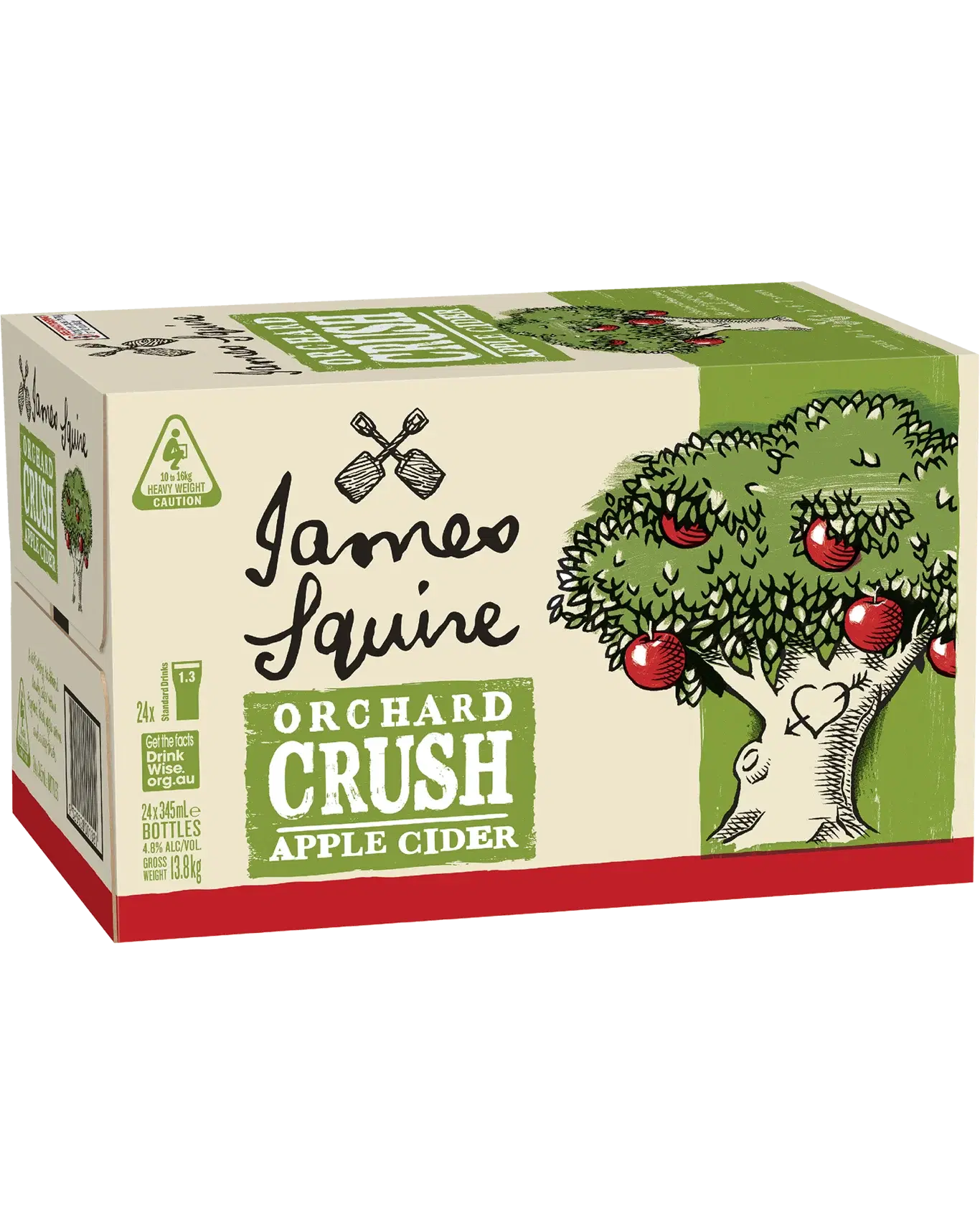 James Squire Orchard Crush Apple Cider Bottles