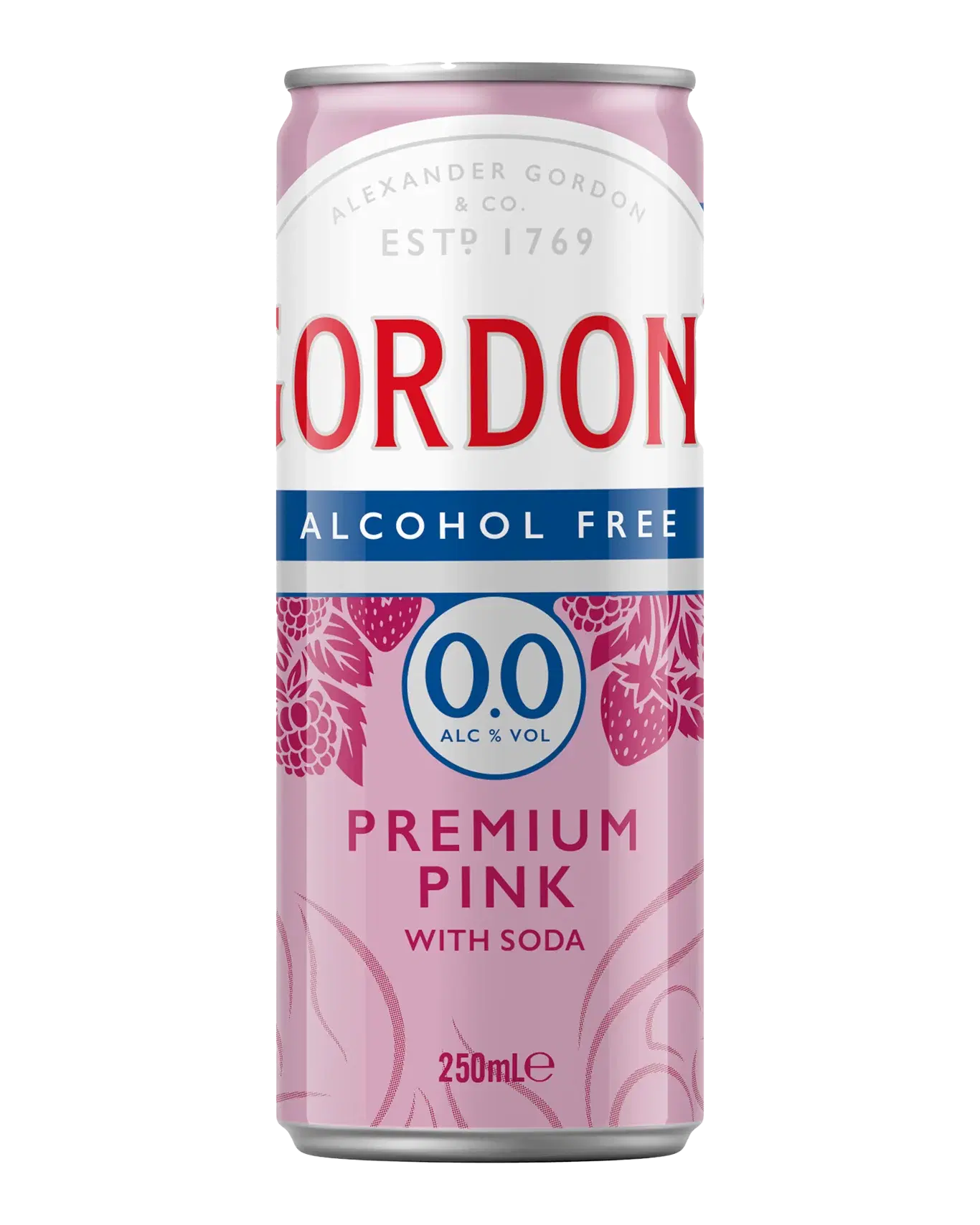 Gordon's Pink & Soda 0% Cans
