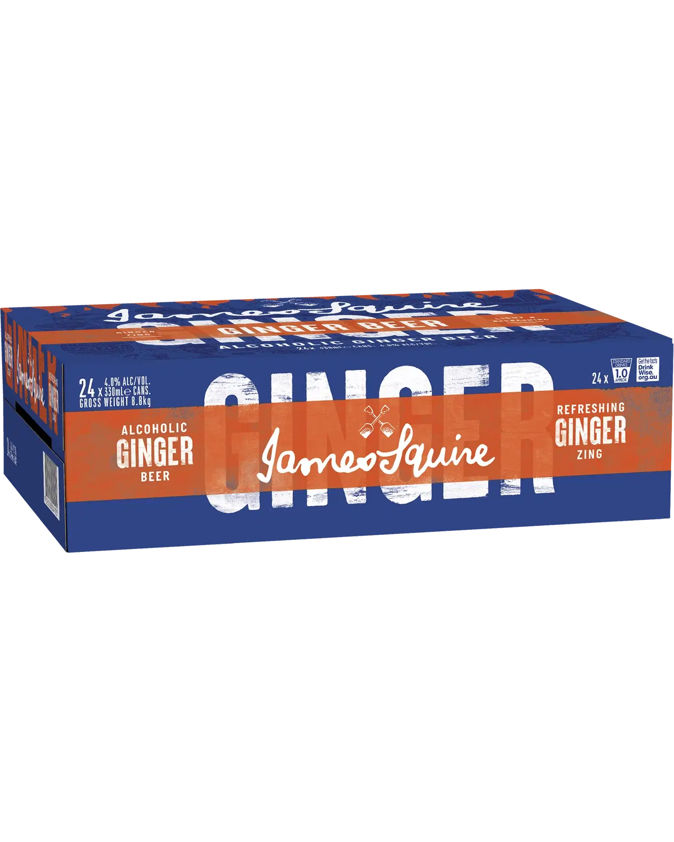 James Squire Ginger Beer Cans