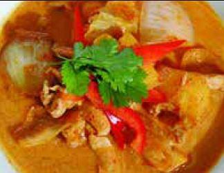 Red Curry with Steamed Jasmine Rice