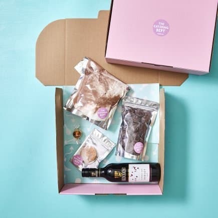 DIY Mulled Wine & Double Choc Fudge Brownie Kit