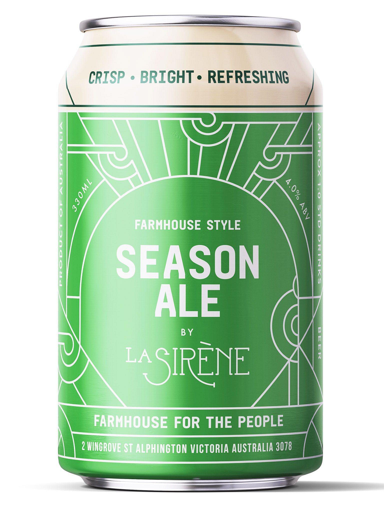 La Sirene Season Ale Can