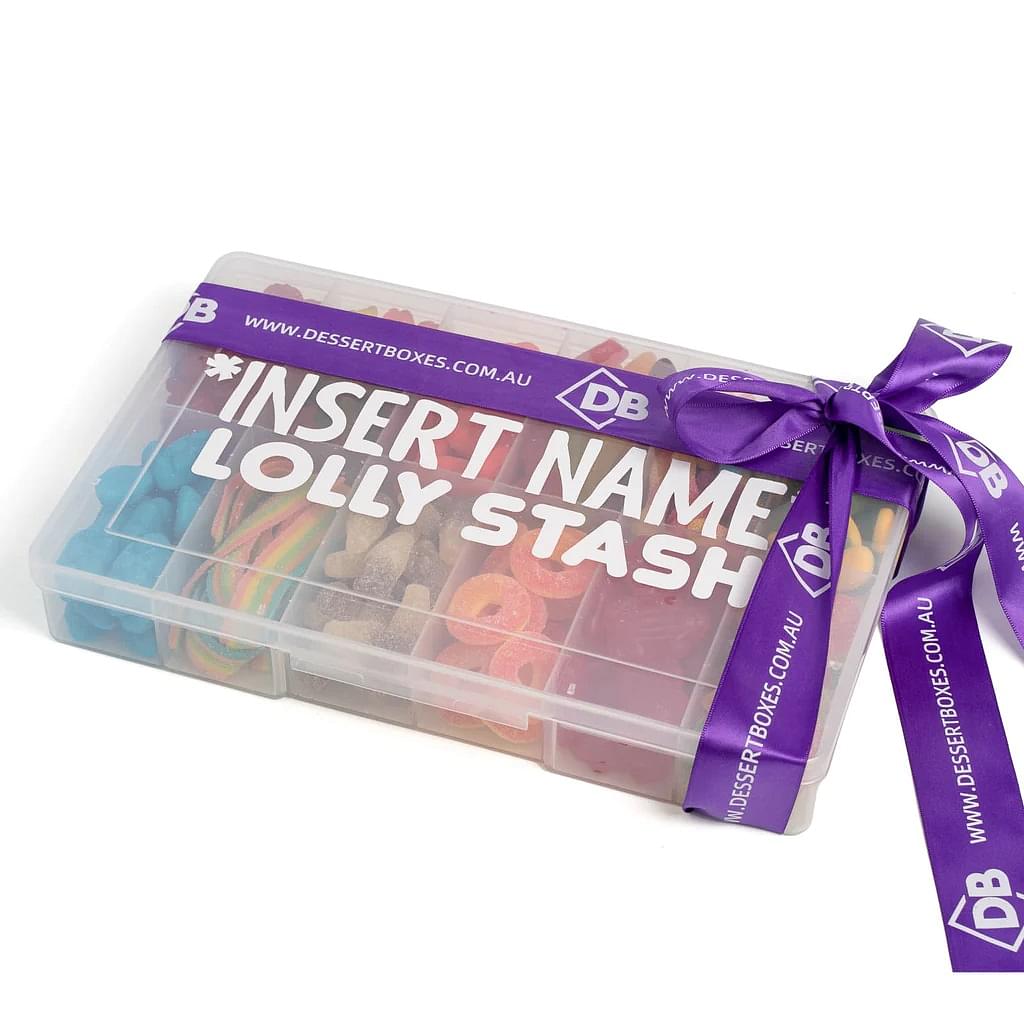 Lolly Box with Name (Personalised)