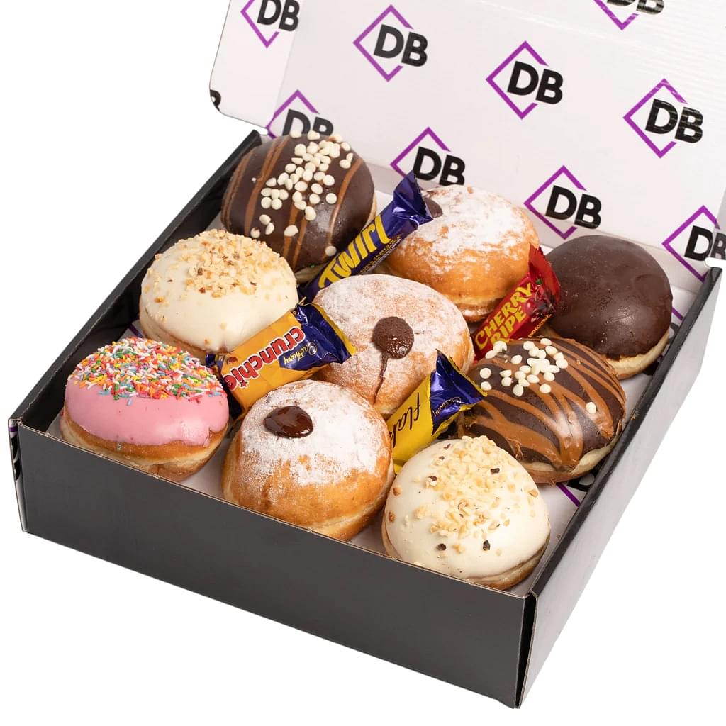 9 Mixed Donuts