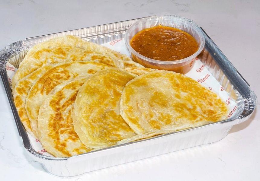 Roti with Peanut Sauce