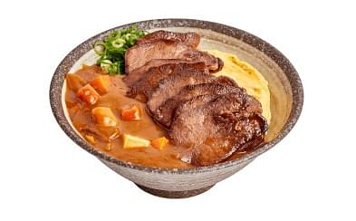 Beef Tongue Curry Don