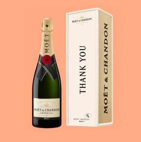 Moet & Chandon LIMITED EDITION Thank You Gift Tin