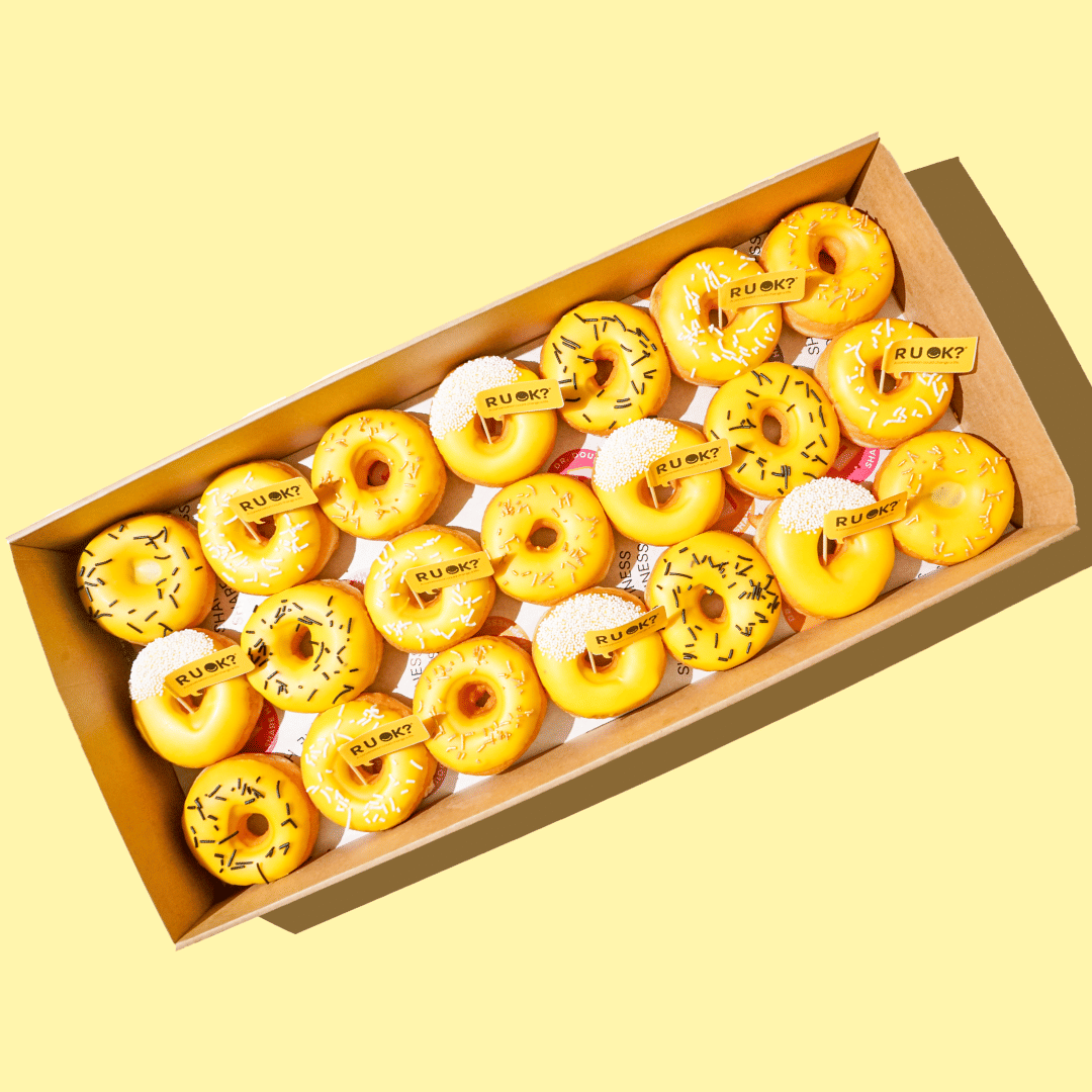 RU OK? Day Mini Donuts