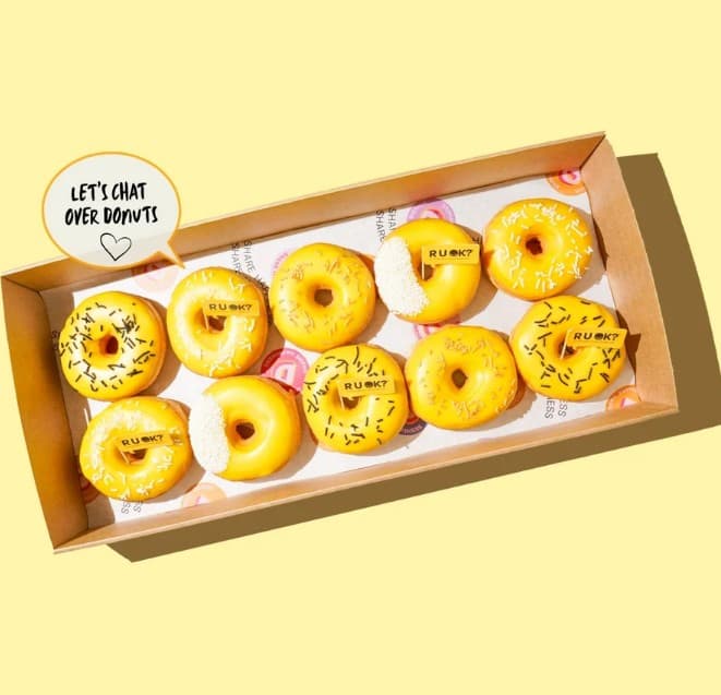 R U OK? Day Donuts