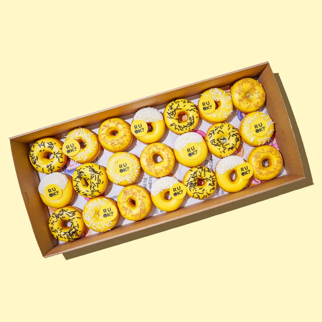 R U OK? Day Mini Donuts
