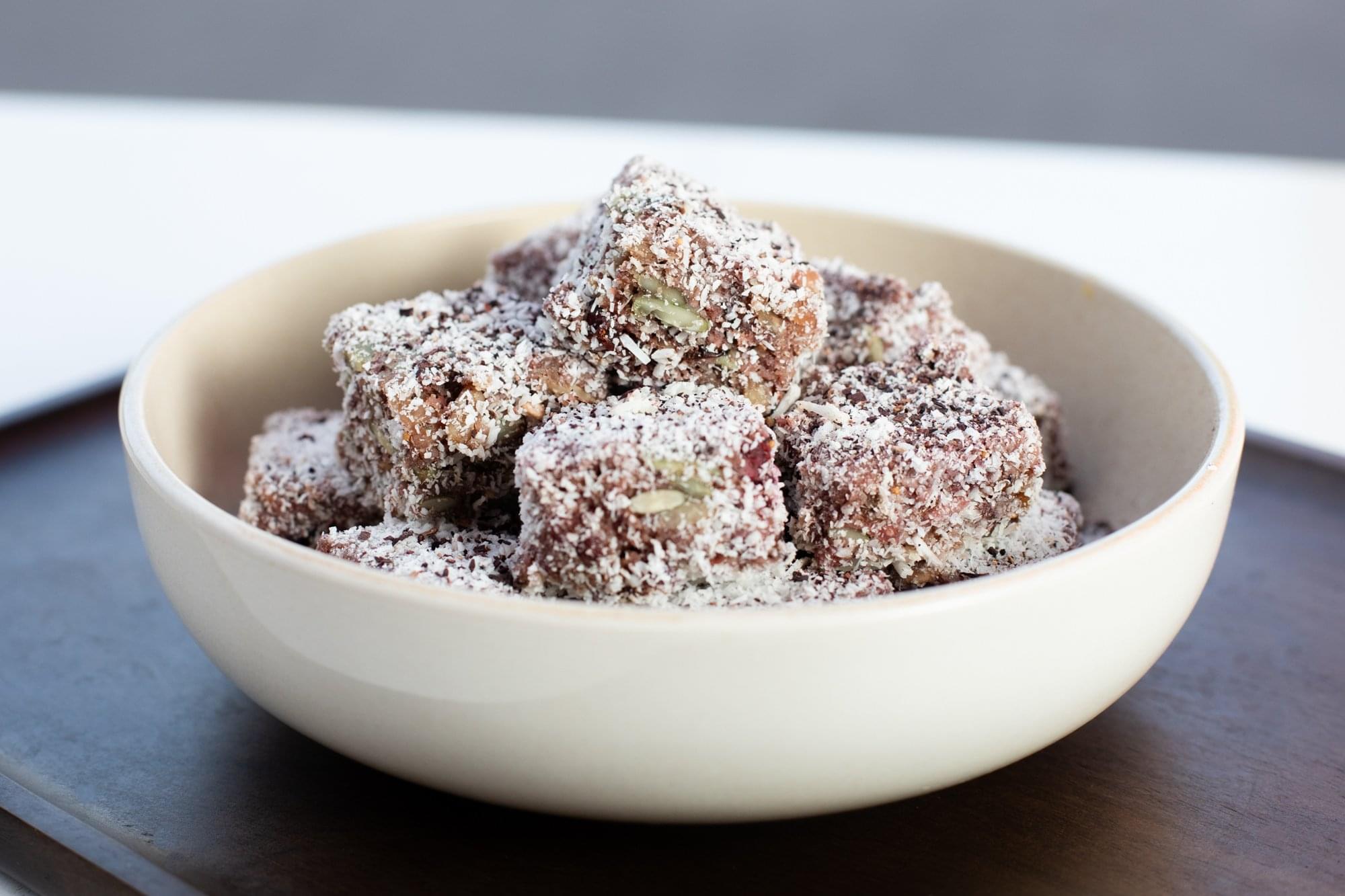 Coconut Fruit Cubes 
