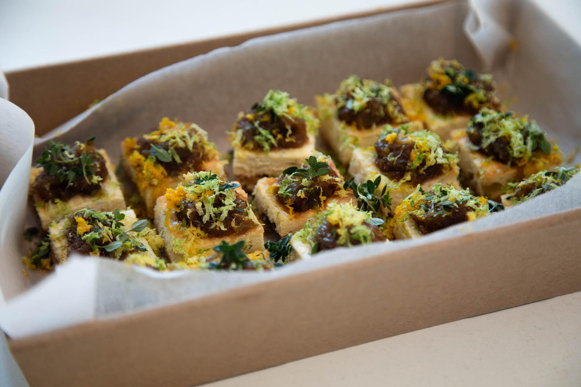Savoury Cheesecake: Sweet Chilli & Rosemary