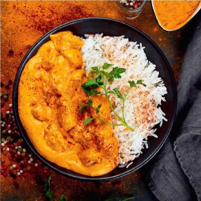 Butter Chicken with Basmati Rice
