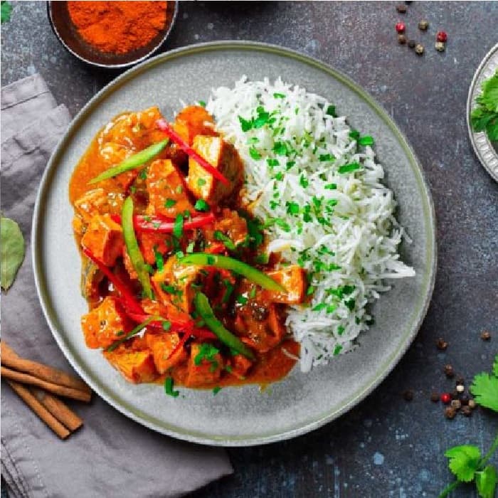 Chicken Tikka Masala with Rice