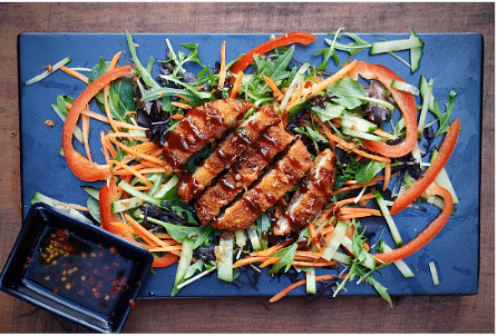 Crispy Chicken Salad Bowl