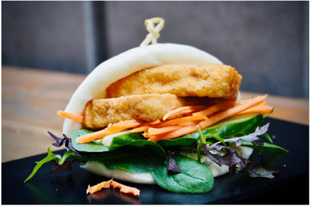 Crispy Tofu Bao Bun