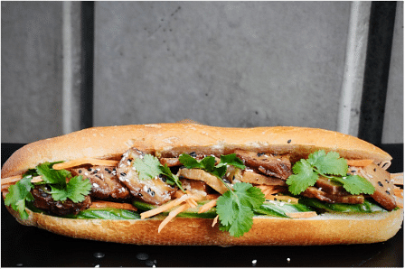 Grilled Sesame Pork Banh Mi