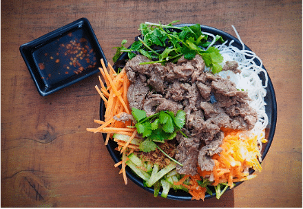 Lemongrass Beef Vermicelli Noodle 
