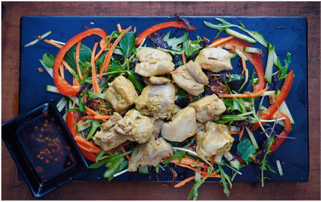 Lemongrass Chicken Salad Bowl