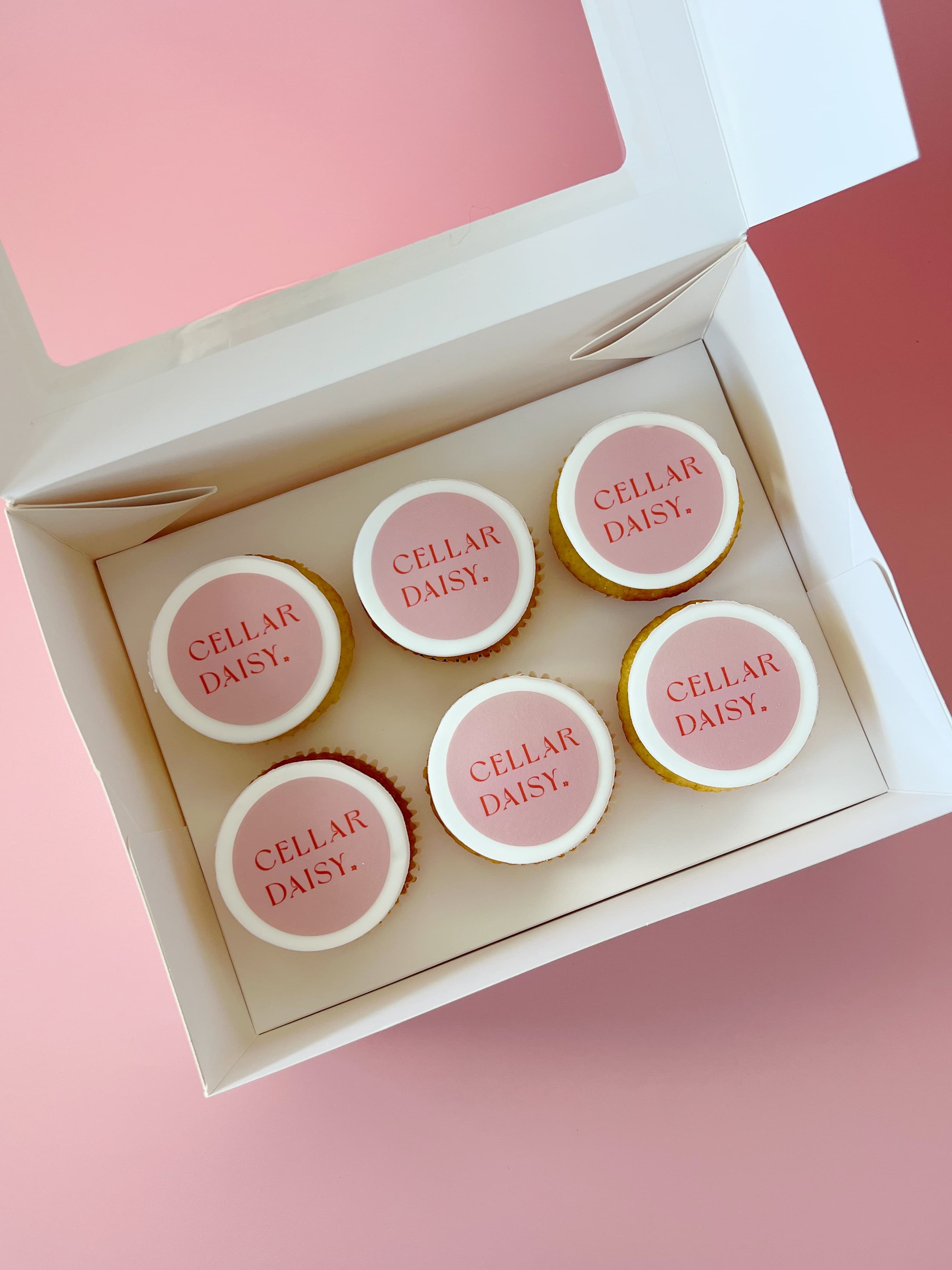 Custom Branded Cupcakes