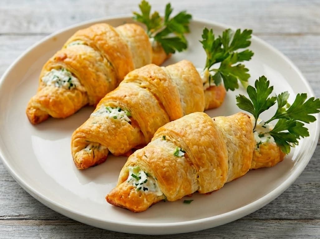 Stuffed Crescent Roll Carrots