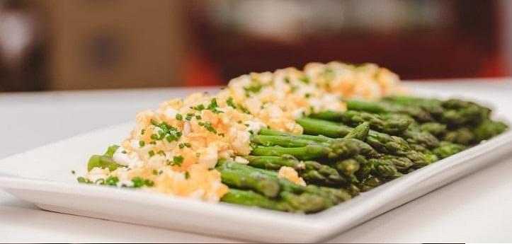 Shared Salad - Roasted Green Asparagus & Chopped Egg