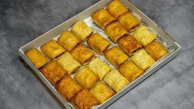 Beef and Cheddar Cocktail Sausage Rolls