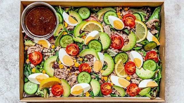 Tuna & Avocado Salad Platter