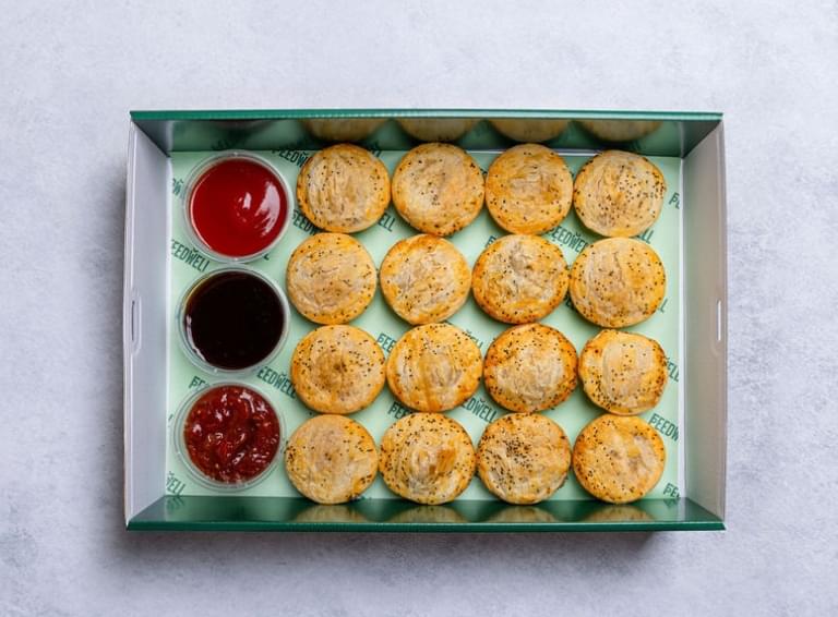 Cocktail Gourmet Chicken & Mushroom Pies Platter