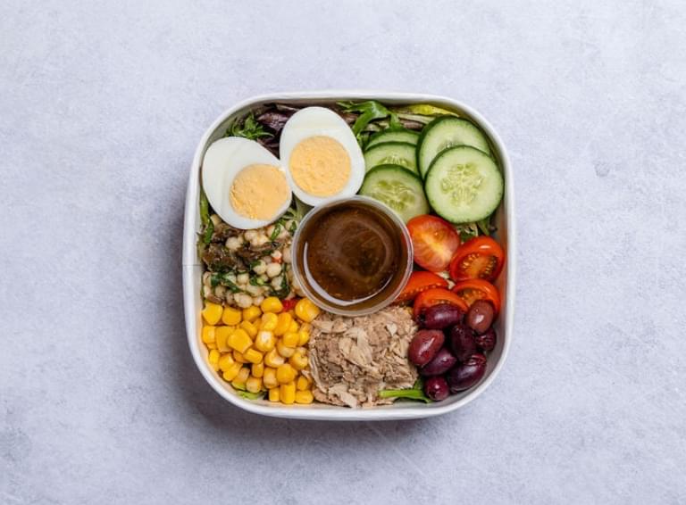 Tuna & Cucumber Salad Bowl