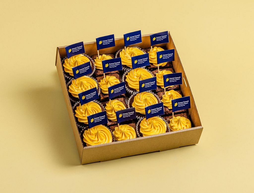 Australia’s Biggest Morning Tea Mixed Cupcake & Brownie Box