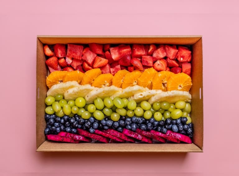 Rainbow Fruit Platter