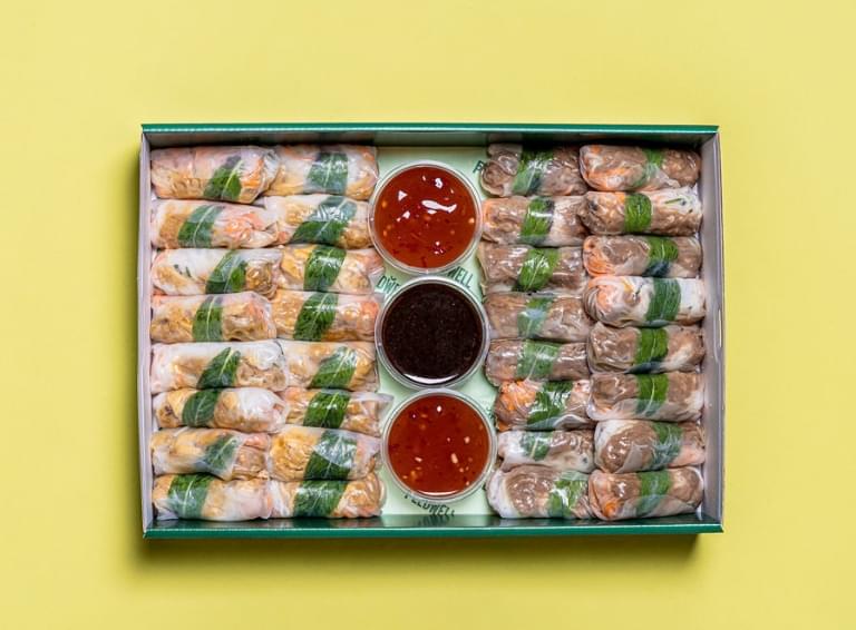 Signature Rice Paper Rolls Party Platter