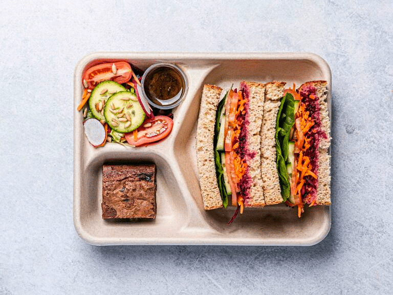 Sandwich, Salad & Sweet Pack - Vegan