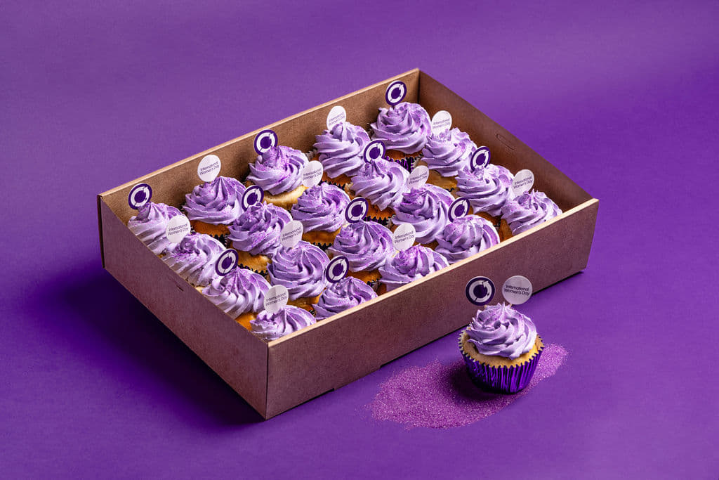 International Women’s Day Cupcakes