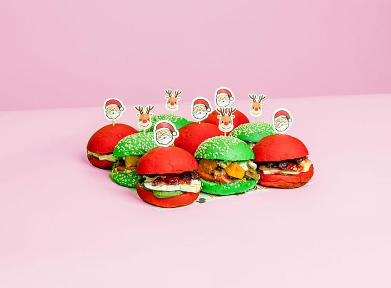 Christmas Mini Sliders Veg