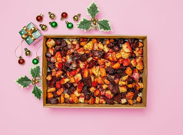 Christmas Roasted Root Vegetables